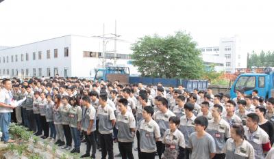 钣金事业部积极相应号召，召开全事业部“安全活动月”带头大会